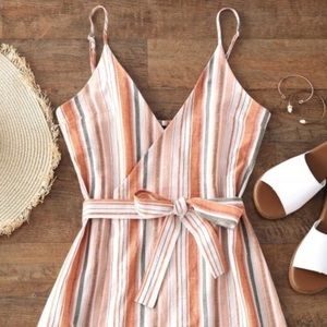 Victoria + Sophia Mini Wrap Dress